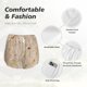 thumbnail image 4 of Balery Tortilla Pantalones cortos deportivos para mujer con forro y dos bolsillos, elásticos, para entrenamiento, gimnasio, yoga-X-Large, 4 of 7