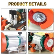 MOPHOTO 110V Duplicating Machine, Double Head Horizontal Door Car Key Cutting, Key Cutting Tool Cutter Machine (120W)