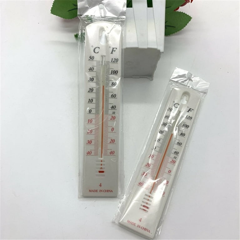 4pcs Wall-mounted Thermometers Celsius & Fahrenheit For Home Office  Greenhouse