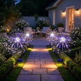 thumbnail image 5 of Sparklers Dandelion Solar Garden Lights,Outdoor String Lights Waterproof,Selecteds Solar-Powered Fireworkss Lanterns - Dandelions Lanterns - Suitable For Outdoor Use For Lawns, 5 of 9