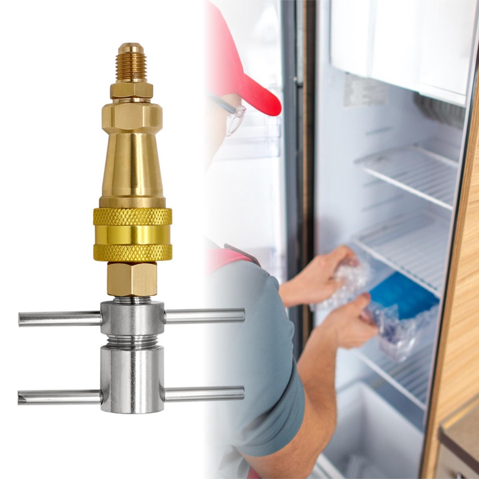 Solace 1/4 inch Fridge Quick Connector Accessories Sturdy Wear Resistance High Hardness 7.9x12.6cm