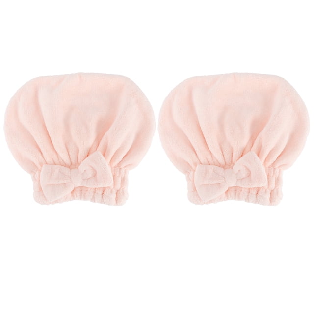 Gorro para cabello seco Jadeshay 2 uds Gorro de baño envuelto con toalla de Lana coralina