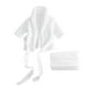 thumbnail image 1 of Newborn Bathrobe Pure Cotton Thickened Baby Photo Bathing Suits Photo Garment (White Suitable for 3-6 Month Baby), 1 of 3