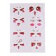 thumbnail image 3 of 10 Hojas Etiqueta Adhesiva Adhesiva de Expresión Linda de Boca para Decoración de Scrapbooking, 3 of 9