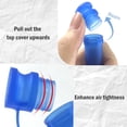 thumbnail image 3 of TORMEN Tubes de Pré-Rouleau 120MM Tube de Stockage Étanche Résistant aux Odeurs Conteneur Scellé avec Couvercle Protection en Plastique (Bleu Saphir, 4 Pcs), 3 of 6