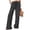 Dark Gray, variant on FengLS Casual Loose Pants Women Drawstring Stretched-Waist Long Pants with Pockets Summer Comfy Wide Leg Ice-Silk Trousers