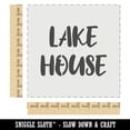 thumbnail image 2 of Lake House Fun Sign DIY Cookie Wall Craft Stencil - 9.0 Inch, 2 of 5