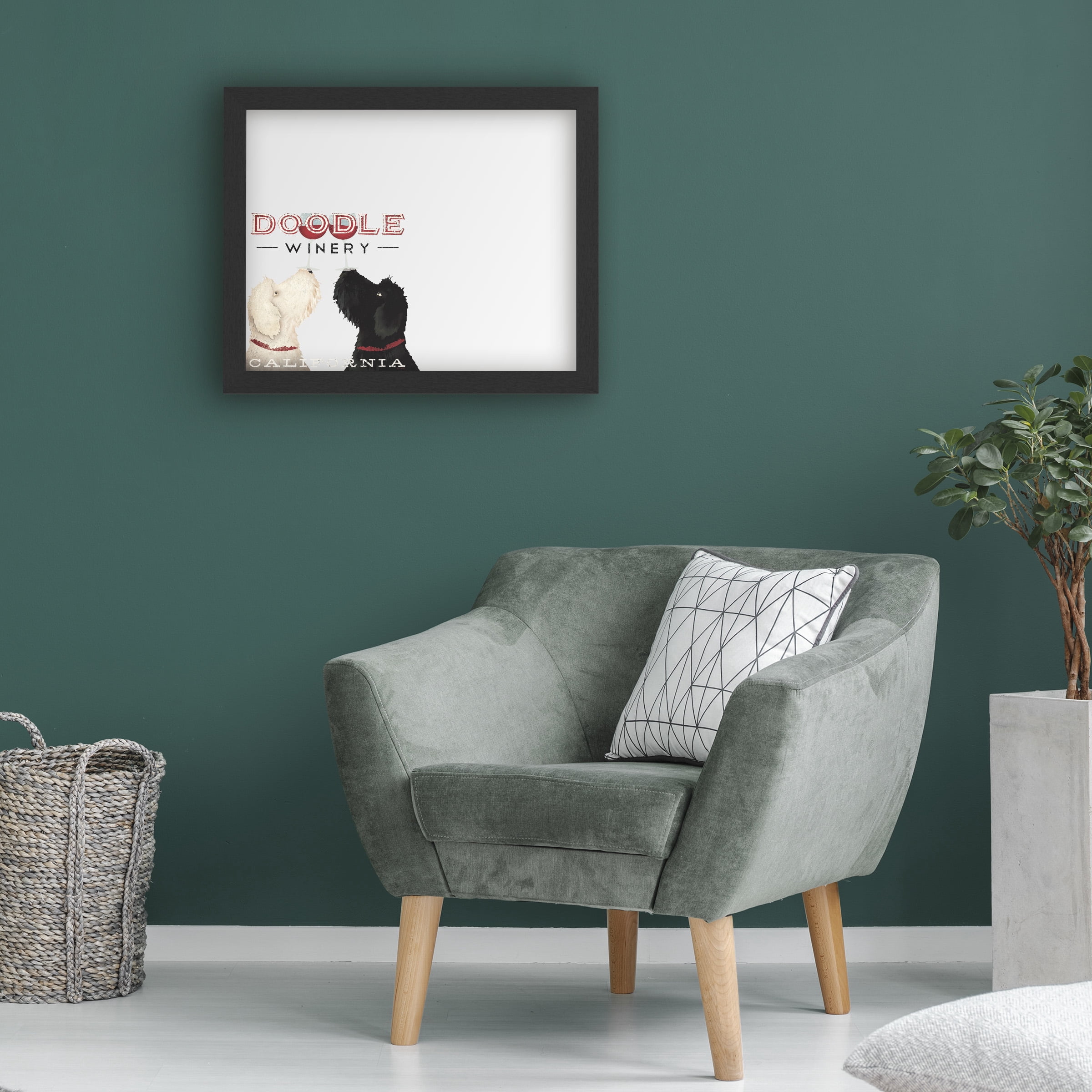 Trademark Fine Art 'Doodle Wine' Markerboard by Ryan Fowler