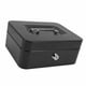 thumbnail image 1 of CAJA DE EFECTIVO CON CERRADURA DE LLAVA Y 2 LLAVES CAJAS DE EFECTIVO CAJA DE DINERO DE METAL EFECTIVO CON BANDEJA DE DINERO PARA EL HOGAR Y LA OFICINA, 1 of 7