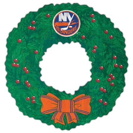 New York Islanders 16 Team Wreath Sign