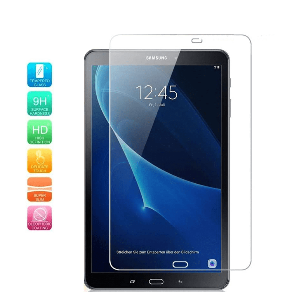 Clear Tempered Glass Protective Film For Samsung Galaxy Tab A 10.1 SM-T580 T585 
