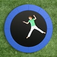 thumbnail image 3 of Patiojoy Trampoline Pad Universal 12FT Split Trampoline Spring Cover with Hook & Loop Fastener Blue, 3 of 9