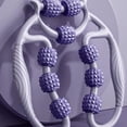 thumbnail image 3 of Rodillo Muscular De 9 Ruedas, Masajeador De Piernas De 360 ​​​​grados Con Material ABS Para Masaje De Pantorrilla, Relajación Muscular, Adelgazamiento De Forma De Pierna, 3 of 7