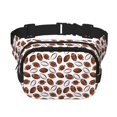 thumbnail image 1 of Balery Football Mochila Cinturón para Mujeres y Hombres, Bolsa de Cintura Impermeable de Doble Capa con Correa, 1 of 9