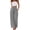 Gray, variant on Sewkxo Linen Pants for Women Summer Drawstring Wide Leg Trousers Elastic Waist Casual Loose Fit Palazzo Pants with Pockets,Black L