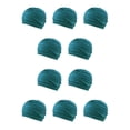 thumbnail image 2 of Eigraketly Gorro de natación definitivo impermeable y duradero para mujer Gorro de natación cómodo de nailon para mujer azul pavo real azul eléctrico 10Conjunto, 2 of 6