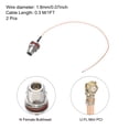 thumbnail image 2 of Cables Coaxiales Uxcell RG178 U.FL(/) Mini PCI a N Hembrana de Pérdida Baja Cable Coaxial 1FT 2Pcs, 2 of 4