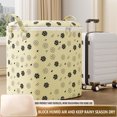 thumbnail image 6 of SHENGXINY Cute Decorative Storage Bins with Lids, Closet Organizers and Storage for Bedding Clothes Toy Makeup Yellow 19.68x15.74x19.68in, 6 of 8