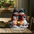 thumbnail image 5 of Christmas Snowman Desktop Decorations Santa Claus Desktop Decoration Home Office Acrylic Decoration Ornaments Christmas Decorations, 5 of 5