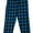 Blue, variant on Boy's Plaid Plush Fleece Pajama Pants - Small / Size 8 - 1205B-Design3-8