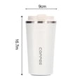 thumbnail image 4 of Taza térmica de acero inoxidable para café, termo de viaje, 510 ml/380 ml, para vacío, 4 of 5