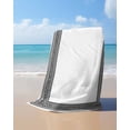 thumbnail image 4 of White Greek Key Beach Towels Oversized Super Absorbent, Geometric Greece Ancient Farmhouse Geo Lightweight Bath Towel Quick Dry Sets For Bathroom/Pool/Rv Camping/Beach Play/Gym Room/Picnic 23"x47", 4 of 8