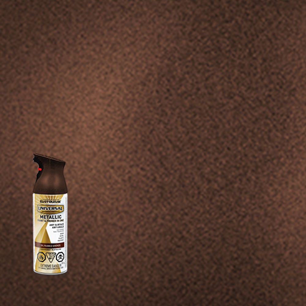 RustOleum Universal Metallic Spray Paint And Primer in One in Oil