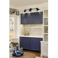 thumbnail image 4 of Industrial Wall Sconce Matte Black 3-Light Track Lighting Wall Mount, 4 of 4