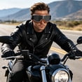 thumbnail image 6 of Vintage Motorcycle Goggles Over Glasses Riding Goggles Adjustable Windproof Cycling Eyewear for Outdoor Sports, 6 of 7