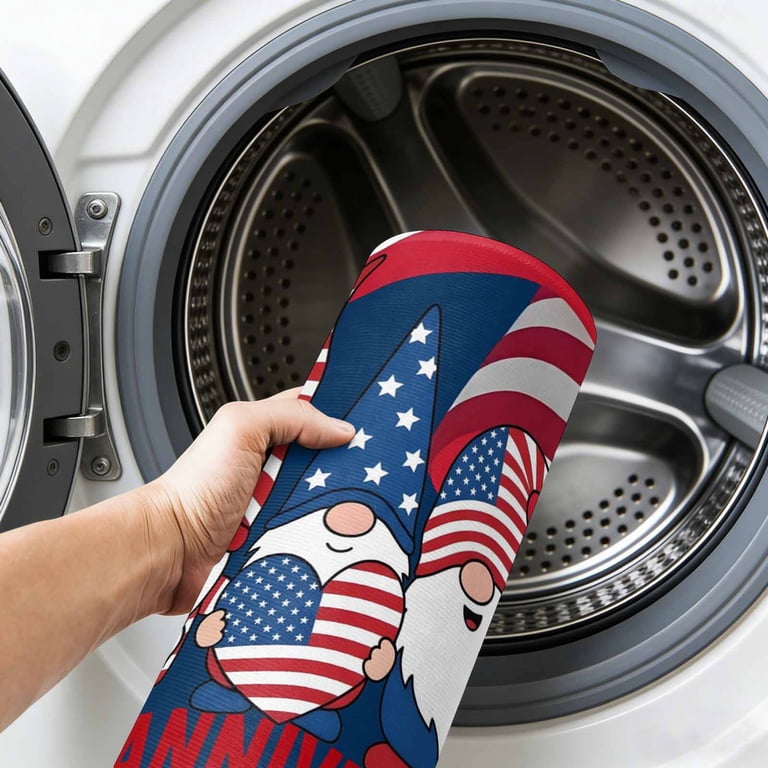 Rectangle Area Rugs 2.7 x 5 Ft, American Flag 250 Year Anniversary