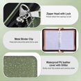 thumbnail image 3 of Hardcover Sticker Organizer Binder Reusable A5 Holographic Sticker Book Collecting Album Storage Book with 30 Pages A, 3 of 8