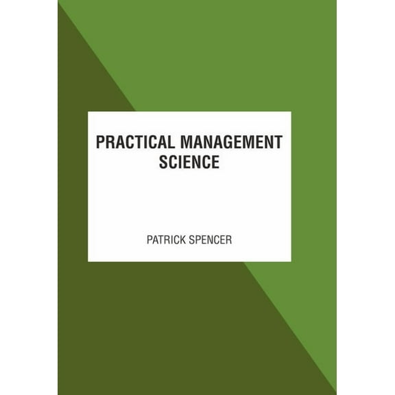 Practical Management Science, (Hardcover)