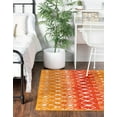 thumbnail image 2 of Rugs.com Moroccan Trellis Collection Rug – 8' x 10' Orange And Red Medium Rug Perfect For Living Rooms, Large Dining Rooms, Open Floorplans, 2 of 7