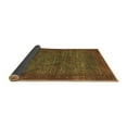 thumbnail image 2 of Ahgly Company Indoor Rectangle Abstract Brown Modern Area Rugs, 2' x 4', 2 of 4