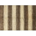thumbnail image 1 of Ahgly Company Machine Washable Indoor Rectangle Contemporary Sangria Brown Area Rugs, 6' x 9', 1 of 7