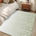 thumbnail image 4 of 3'x5' Area Rugs, Sage Green Indoor Outdoor Area Rug for Living Room Bedroom, Floral Stripe Gradient Simple Branch Texture Washable Bathroom Rugs Kitchen Floor Carpet Mats Home Decor Aesthetic, 4 of 8