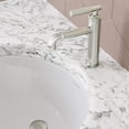 thumbnail image 5 of Avallon Single Hole, Single-Handle Sleek, Bathroom Faucet in Brushed Nickel, 5 of 11