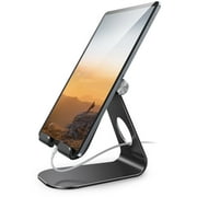 Tablet Stand Adjustable, Lamicall Tablet Desktop Stand Holder Dock Compatible with Tablet (4-13")  Black