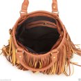 thumbnail image 5 of Fashion Celebrity Tassel Suede Fringe Shoulder Messenger Handbag Cross Body Bag, 5 of 5