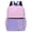 Light Purple, variant on Lightweight School Bookbag For Everyday Study Travel And Outdoor Adventures Comfortable Backpack Red