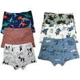 thumbnail image 5 of B&Q 6 PK Cotton Toddler Boys Boxer Briefs - Sizes 4T to 8T | Kids Underwear, 5 of 6