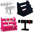 thumbnail image 3 of MasteelfCA Bracelet Holder Detchable Three Tier Rack Simple Bracelet Stand for Jewelry Organization and Display(Rosy), 3 of 7