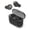 Clear, variant on JLab Go Pop+ True Wireless Earbuds, Black, Bluetooth, IPX4, Be Aware Mode, Customize Sound, Controls