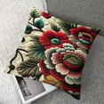 thumbnail image 7 of Pillowcase Square Home Decor ,Plant Floral Patterns,National Style Farmhouse for Sofa Living Room Decor, 7 of 7