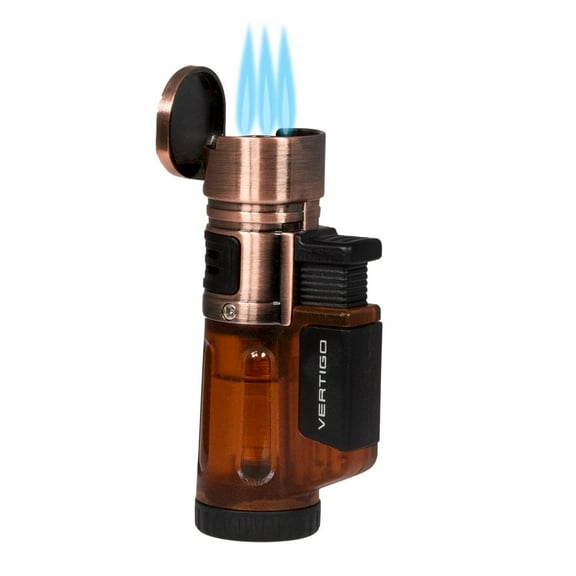 Vertigo Blizzard Triple Torch Lighter Copper