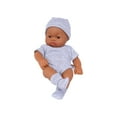 thumbnail image 2 of 7.87 Inch Soft Newborn Baby Dolls Vinyl Baby Dolls With Clothes Set Including Pacifier Realistic Doll Look Real, 2 of 7