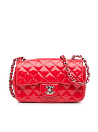Chanel Matelasse Mini Flap Chain Shoulder Bag Velvet Pink AS3442