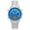Blue/Silver, variant on Heritor Automatic Wilhelm Semi-Skeleton Bracelet Watch W/Day/Date - Silver/Black