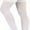 White, variant on ToBeInStyle Women's Opaque Nylon Thigh Highs - Neon Blue - One Size
