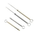 thumbnail image 3 of Mistaha Portable Environmental Toothpick Outdoor Camping Picnic Toothpick T-itanium Alloy Carrying Fruit Sign Metal Toothpick, 3 of 8